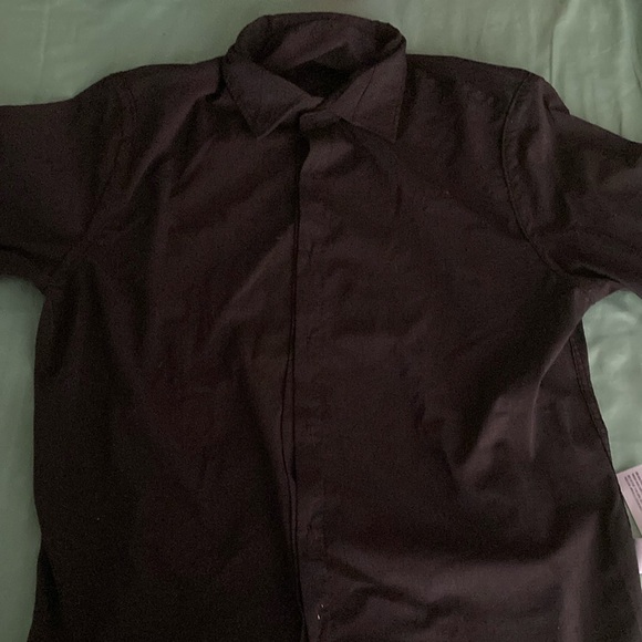 Black Long Sleeve Button Up - Picture 1 of 7